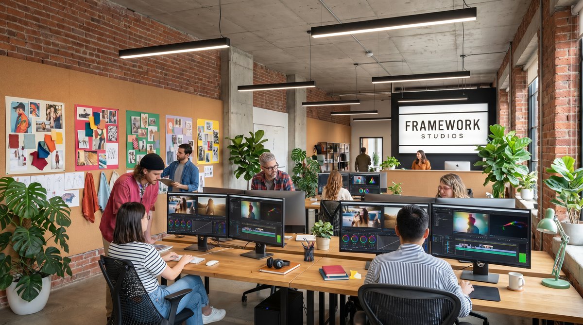 哔咔漫画公司办公环境